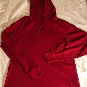 Men’s Small Ralph Lauren Polo red Hoodie pullover
